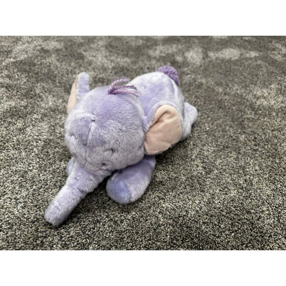 Disney Puffalump Elephant Purple Plush Disney Store 12” Authentic - Picture 1 of 4